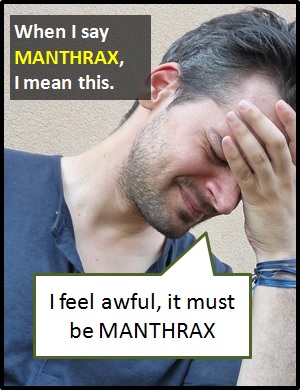 meaning of MANTHRAX
