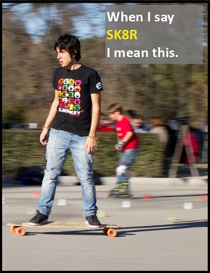 meaning of SK8R