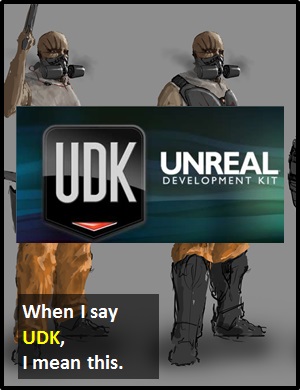 meaning of UDK