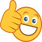 image for abs, showing emoji with thumbs up