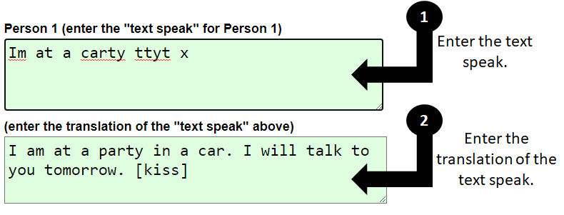 image of conversation entry