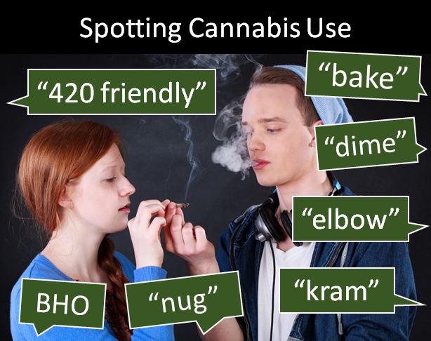 spotting cannabis use by children