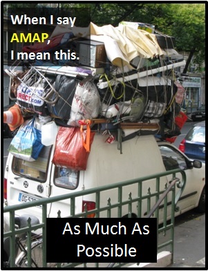 meaning of AMAP