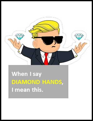 meaning of DIAMOND HANDS