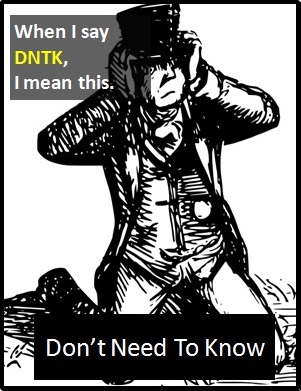 meaning of DNTK