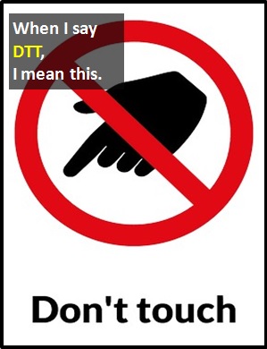 meaning of DTT