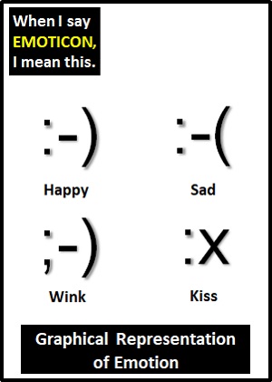 meaning of EMOTICON