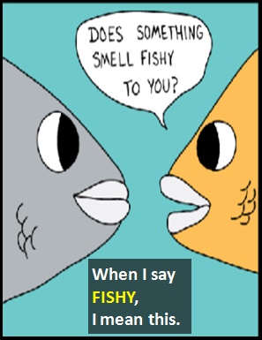 meaning of FISHY
