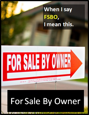 meaning of FSBO