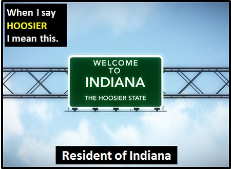 meaning of HOOSIER