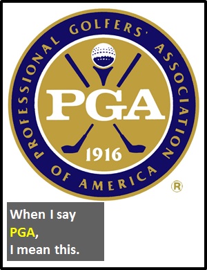 meaning of PGA