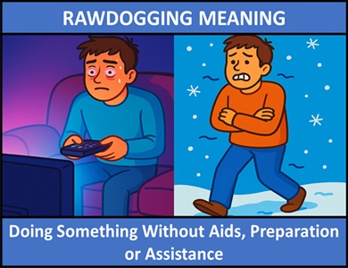 meaning of RAWDOGGING