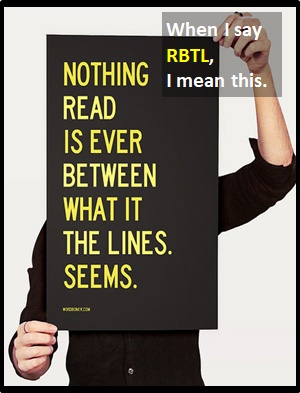 meaning of RBTL
