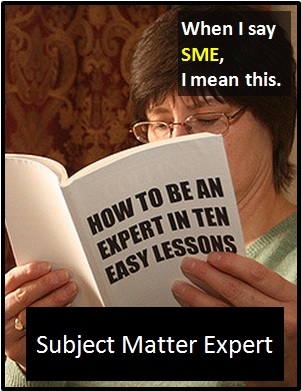 meaning of SME