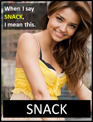 meaning of SNACK