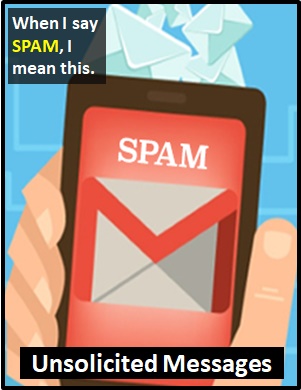 meaning of SPAM