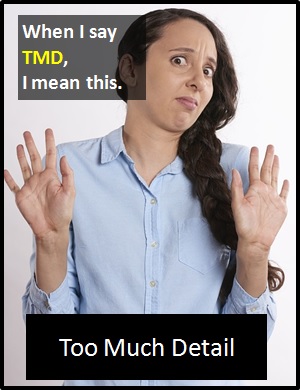 meaning of TMD