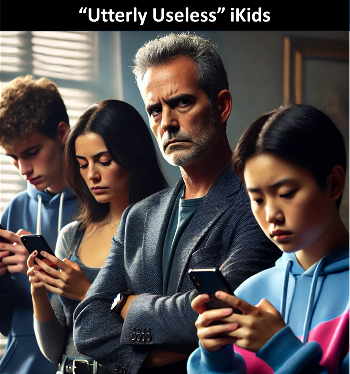 Gen X adult being angry at new generations