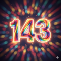 image for 143 showing the number 143