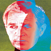 image for BDS as Bush Derangement Syndrome, showing a stylized image of G W Bush