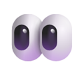 image for Eyecontactship showing the eyes emoji