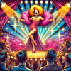image for Gagged, showing a drag performer dazzling the audience