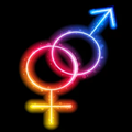 image of male and female gender symbols