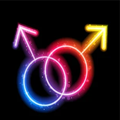 image of male and male gender symbols