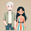 image for WMAF, showing a white male and an Asian female
