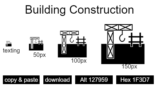 Building Construction emoji