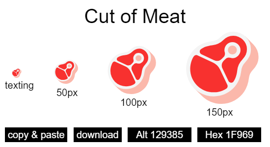 Cut of Meat emoji