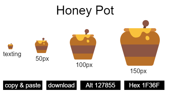 Honey Pot emoji