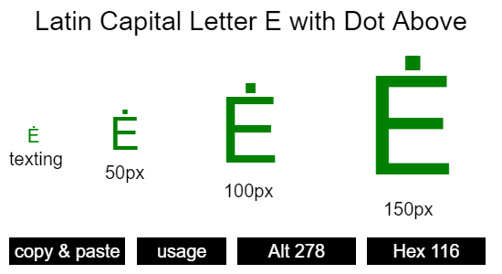 Latin-Capital-Letter-E-with-Dot-Above