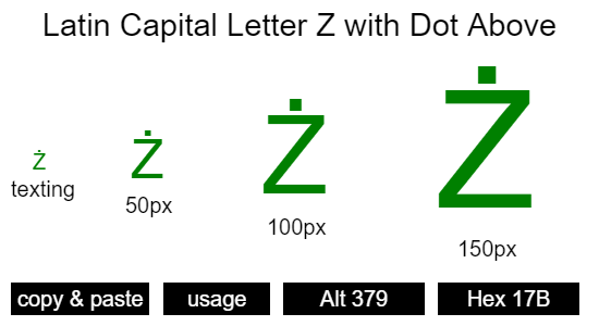 Latin-Capital-Letter-Z-with-Dot-Above
