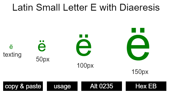 Latin-Small-Letter-E-with-Diaeresis