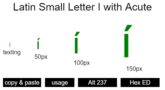 Latin-Small-Letter-I-with-Acute