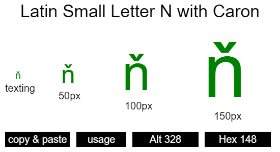 Latin-Small-Letter-N-with-Caron