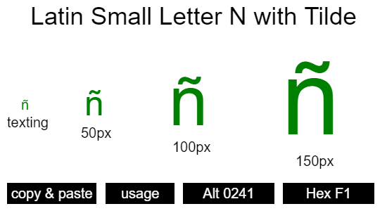 Latin-Small-Letter-N-with-Tilde