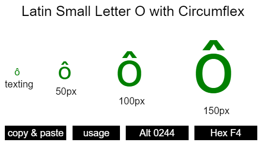 Latin-Small-Letter-O-with-Circumflex
