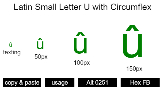 Latin-Small-Letter-U-with-Circumflex