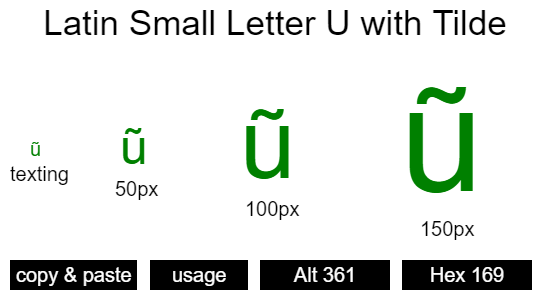 Latin-Small-Letter-U-with-Tilde