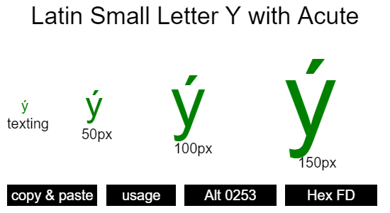Latin-Small-Letter-Y-with-Acute