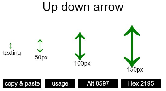 Up-down-arrow