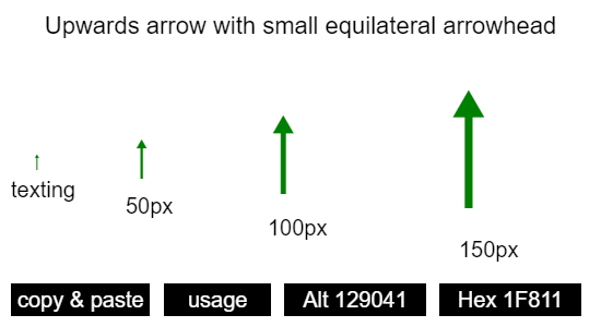 Upwards-arrow-with-small-equilateral-arrowhead