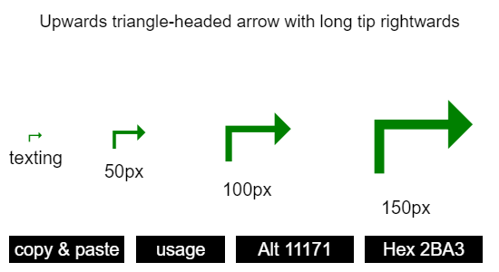 Upwards-triangle-headed-arrow-with-long-tip-rightwards