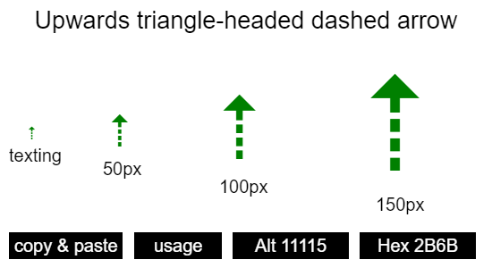 Upwards-triangle-headed-dashed-arrow