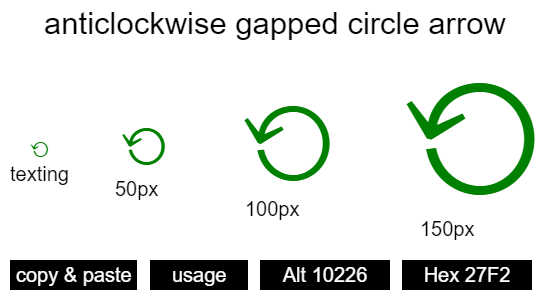 anticlockwise-gapped-circle-arrow