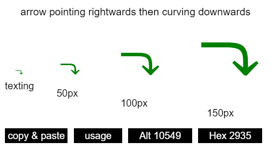 arrow-pointing-rightwards-then-curving-downwards