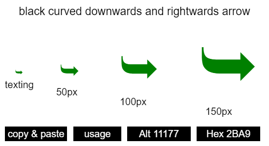 black-curved-downwards-and-rightwards-arrow