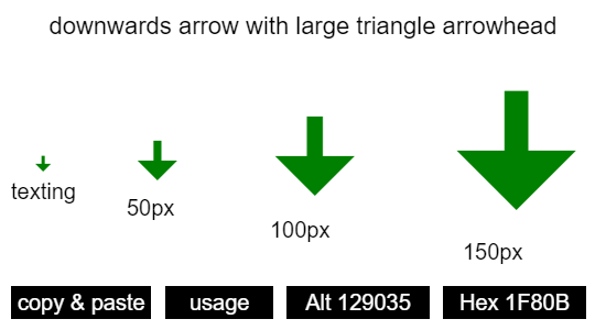 downwards-arrow-with-large-triangle-arrowhead